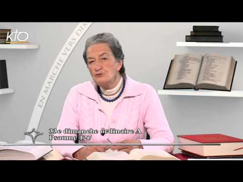 33e dimanche du temps ordinaire année A - Psaume