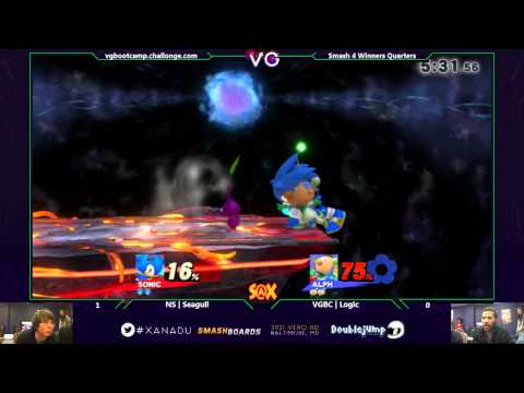 S@X - Ns | Seagull (Sonic) Vs. VGBC | Logic (Diddy Kong, Olimar) SSB4 WQ - Smash Wii U