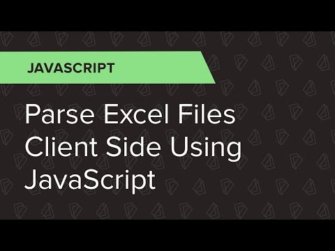 Javascript Ep 10 Parse Excel Files Client Side Using Javascript