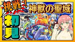 【神獣の聖域】⚙️はじめての聖域！神獣に会いたい！【モンスト】