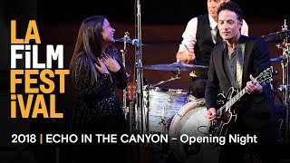 LA Film Festival | ECHO IN THE CANYON premiere &amp; Jakob Dylan live performance | Day One recap