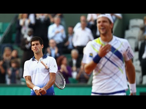 Novak Djokovic vs Jurgen Melzer | QF Roland Garros 2010 (HD)