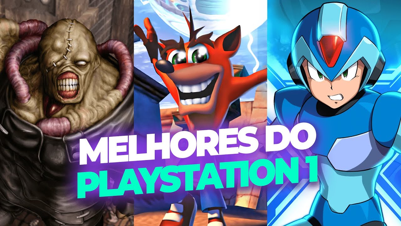 TOP 10 MELHORES JOGOS DO PS1 PARA VOCÊ JOGAR EM 2024