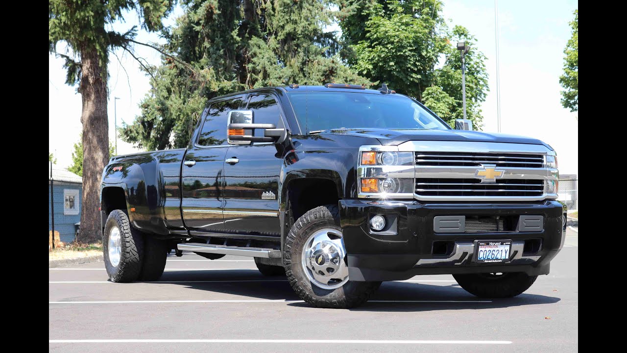 2016 Chevrolet Silverado 3500HD High Country DRW