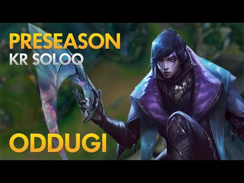 Preseason: OdduGi - Aphelios Bot Lane - KDA 17/4/8