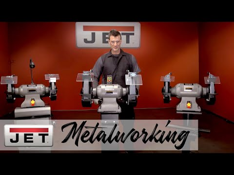 JET Metalworking Bench Grinders Demo