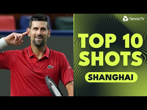 Djokovic Defence, Moutet Madness & More | Shanghai 2025 Top 10 Shots
