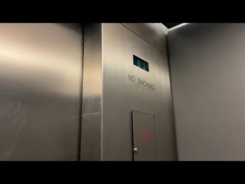 Montgomery Kone Series 90 traction service elevator at the Capitol One Area in Washington D.C.