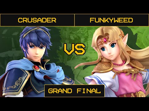 ESC 33 Smash Ultimate Grand Final - Crusader (Marth) Vs. Funkyweed (Zelda)