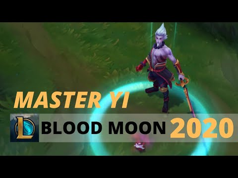 Blood Moon Master Yi 2020 - League Of Legends