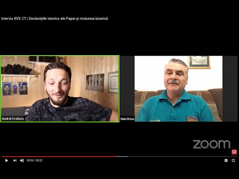 Interviu RVE CT | Declarațiile istorice ale Papei și misiunea bisericii