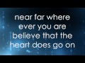 New Found Glory - My Heart Will Go on [Lyrics ...