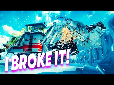 I BROKE IT! - Giant Machines 2017 Gameplay and Funny Moments