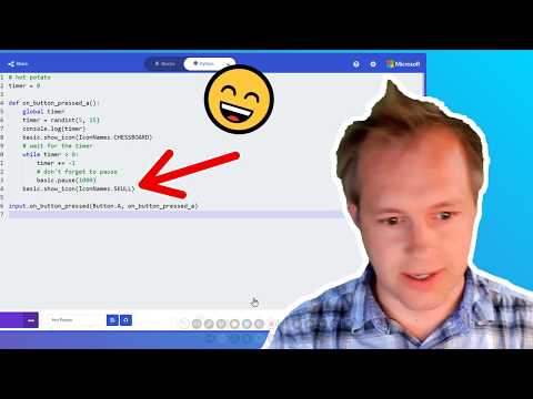 Makecode Python For Microbit Hot Potato