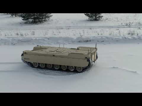 Milrem Robotics’ Type-X Robotic Combat Vehicle