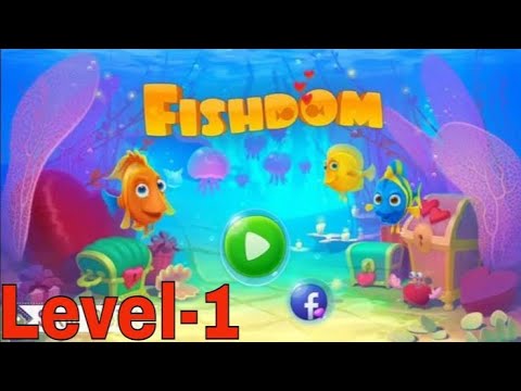 Fishdom game 2022: Gameplay Walkthrough Part 1 - Level 1-5 Completed (iOS, Android)