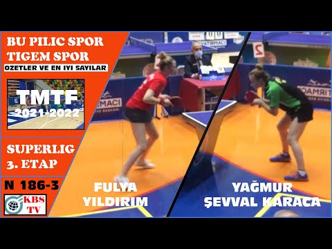 YAĞMUR ŞEVVAL KARACA - FULYA YILDIRIM (TİGEMSPOR - BU PİLİÇ SPOR)  MAÇ  3