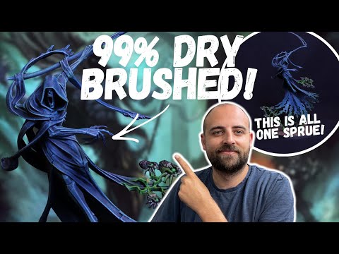 How to paint the new Shard of the Nightbringer fast, with no airbrush!