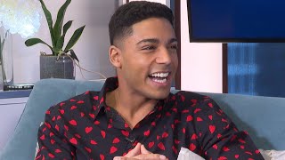 'All American's Michael Evans Behling Gets Love and Acting Advice From His TV Dad Taye Diggs video