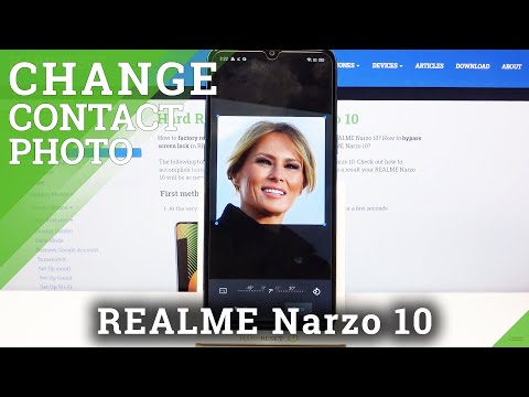 REALME Narzo 10 – Add Picture to Contact & Personalize Contacts List