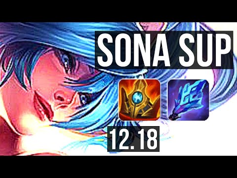 SONA & Taliyah vs LEONA & Nilah (SUP) | 4/1/14, 300+ games, Rank 11 Sona | EUW Challenger | 12.18