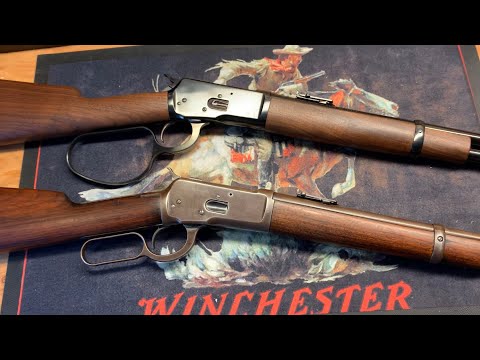 Winchester 1892 Carbine Original and Miroku Reproduction Comparison