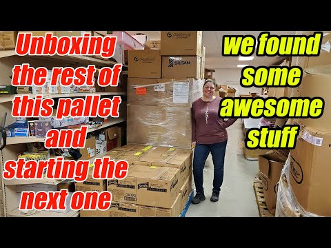 Unboxing 2 pallets and checking out all the amazing items. Squismallows!!!