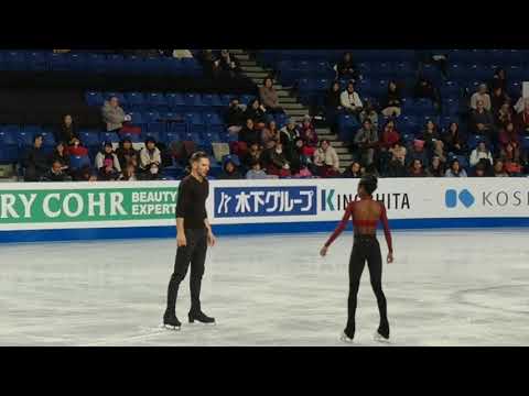 Vanessa JAMES / Morgan CIPRÈS - SP practice - 2018 Grand Prix Final