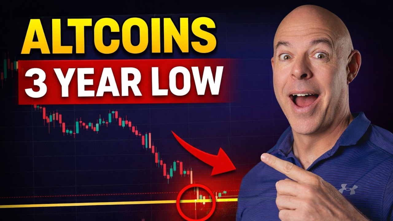 Altcoins Just Hit a 3-Year Low? … Could This Chart Predict the Next Altcoin Season?