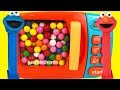 Magic Microwave Fun ELMO AND COOKIE MONSTER Sesame Street Pez Dispensers Surprise