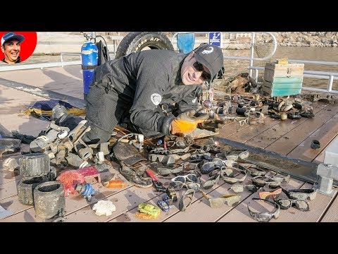 Found over $2,700 in Lost Valuables while Scuba Diving Lake! Video