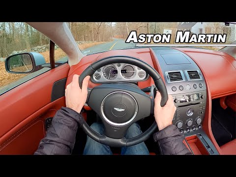 Driving the Aston Martin V8 Vantage Roadster - The 4.3L You Need to Hear! (POV Binaural Audio)