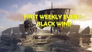 Assassins Creed Odyssey First Weekly Event - Confront Black Wind - Legendary Ship Cosmetics