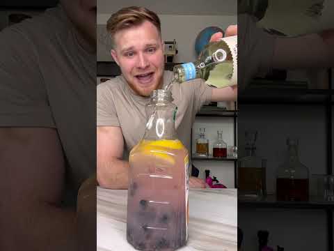 Blueberry Smash Tequila Infused Lemonade!