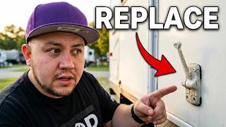 Replacing Rv Camper Door Door Bumper