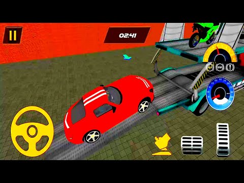 Airplane Pilot Car Transport Sim-Car Transporter - Gameplay Android