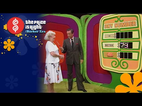 Sweet Contestant Takes On ANY NUMBER To Win a New Car! - The Price Is Right 1984