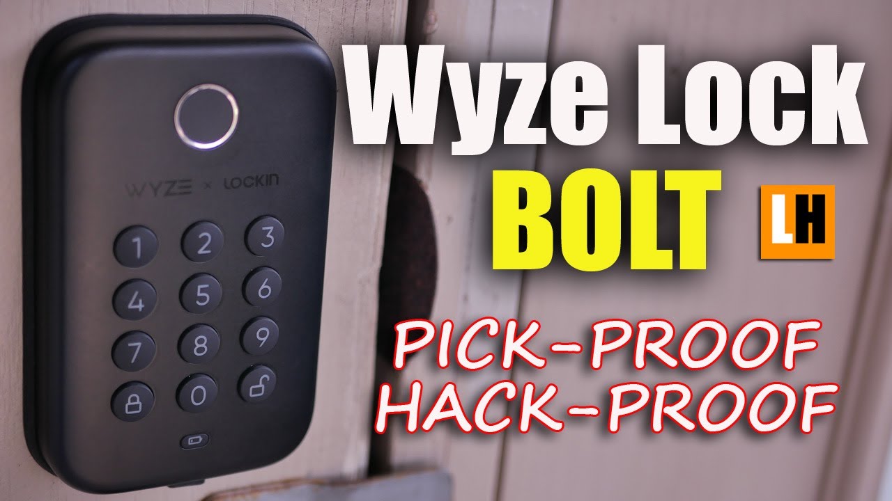 Wyze Lock Bolt - Bluetooth Fingerprint Lock - Unboxing, Features, Install, Pick Proof, Hack Proof