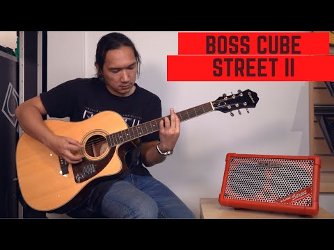 BOSS CUBE Street II Unboxing and Playthrough with Adam Yusoff