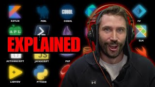 Download the video "Every programming language explained in 15 minutes | Prime Reacts"