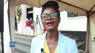 Lise KOMBI ,promotrice de Sugarail s'exprime au 2e salon MADIKA