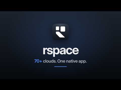 rspace in 90 seconds