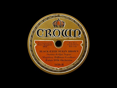 Black Eyed Susan Brown (1933)-Palais D'Or Orchestra (Del Lampe)