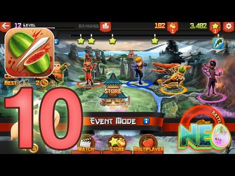Fruit Ninja: Gameplay Walkthrough Part 10 - Event Completed! (iOS, Android)