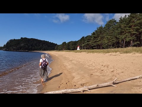 Mandal - the southernmost city in Norway (4K video, commented)