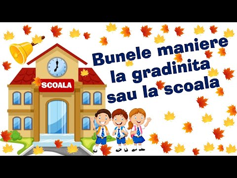 Bunele maniere la gradinita sau la scoala 🦋 stiati ca? 📚