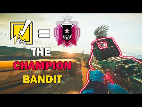 The CHAMPION Bandit Ranked Highlights - Rainbow Six Siege