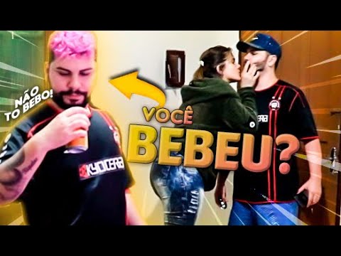 CHEGUEI BEBAD0 EM CASA! (DEU RUIM!)