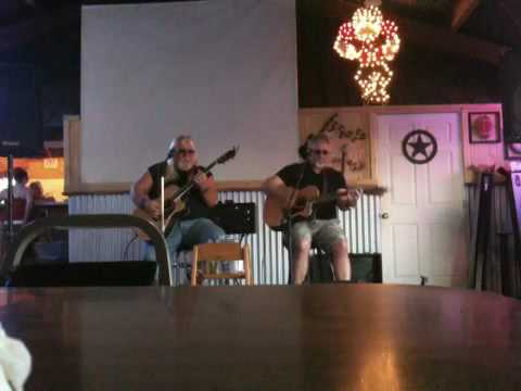 Mike Pritchard and Mark Wallney at Jack and Dianne's Lubbock