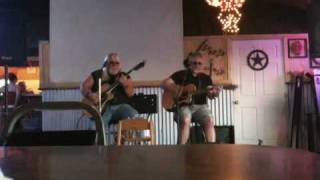 Mike Pritchard and Mark Wallney at Jack and Dianne's Lubbock